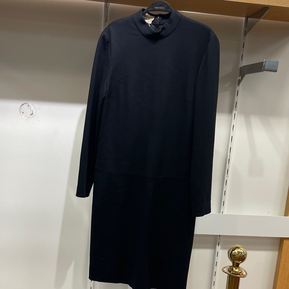 Vintage Black Long Sleeve Dress
